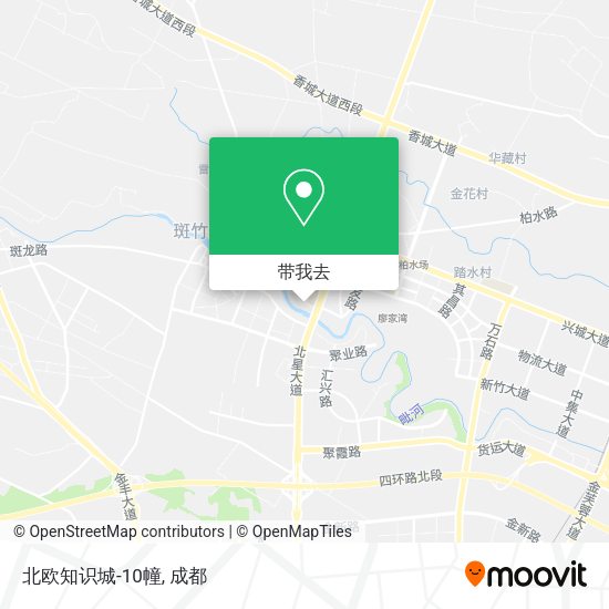 北欧知识城-10幢地图