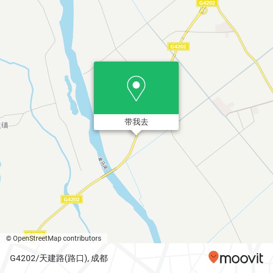 G4202/天建路(路口)地图