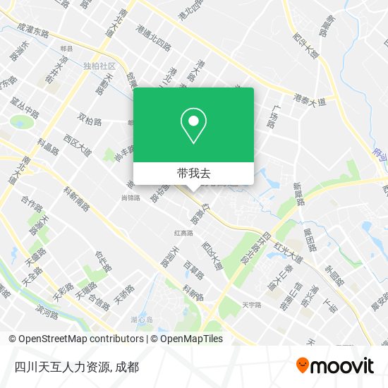 四川天互人力资源地图