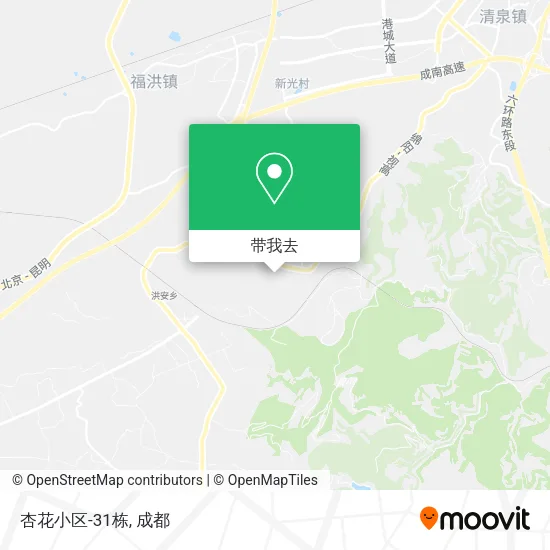 杏花小区-31栋地图