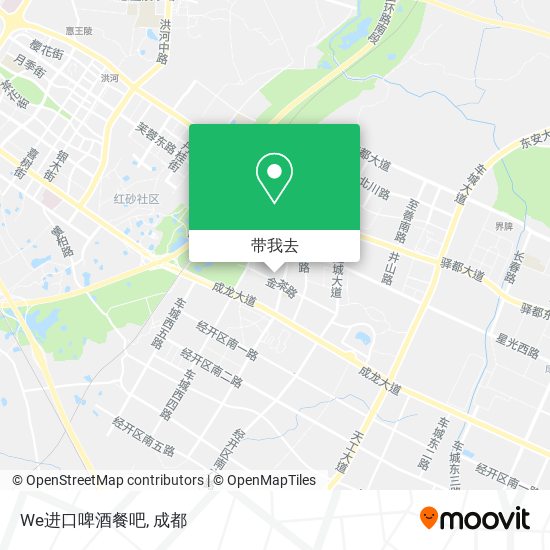 We进口啤酒餐吧地图
