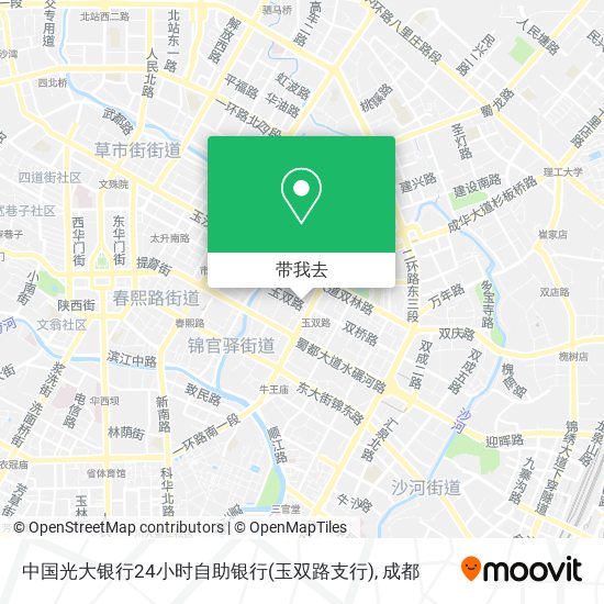 中国光大银行24小时自助银行(玉双路支行)地图