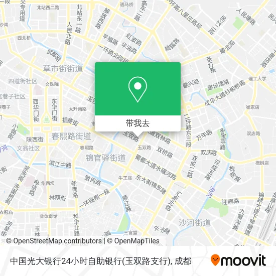 中国光大银行24小时自助银行(玉双路支行)地图
