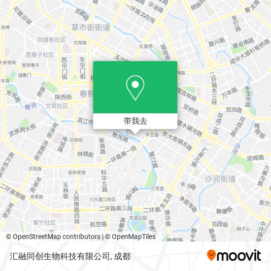汇融同创生物科技有限公司地图