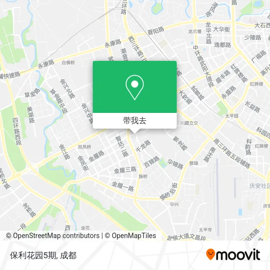 保利花园5期地图