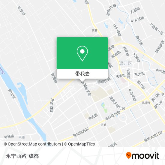 永宁西路地图