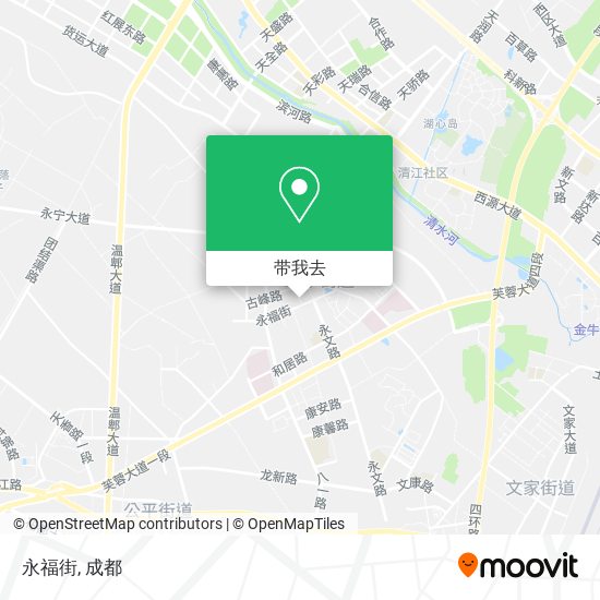 永福街地图