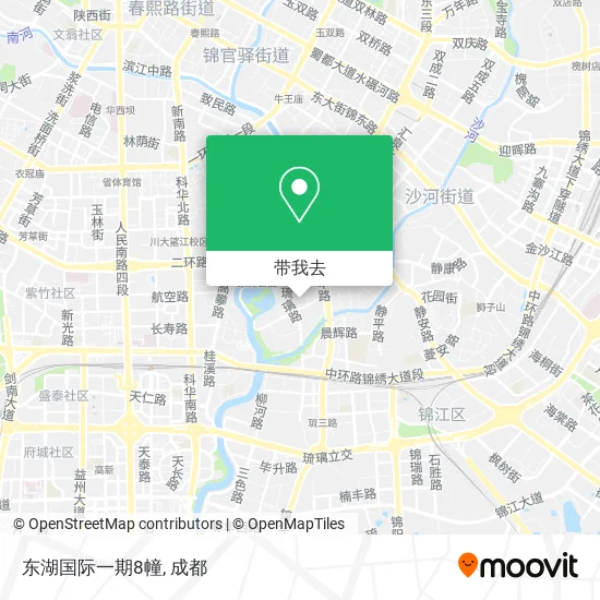 东湖国际一期8幢地图