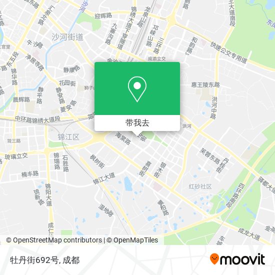 牡丹街692号地图