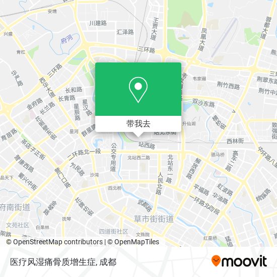 医疗风湿痛骨质增生症地图
