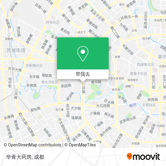 华青大药房地图