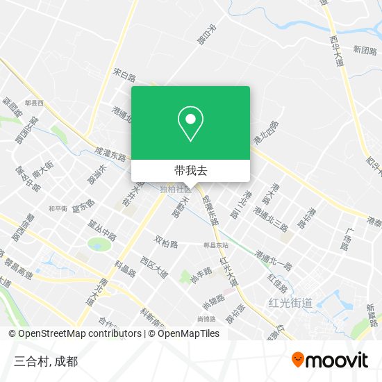三合村地图