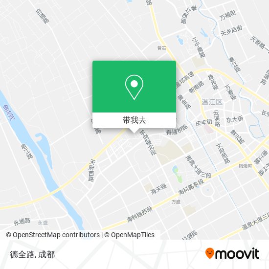 德全路地图