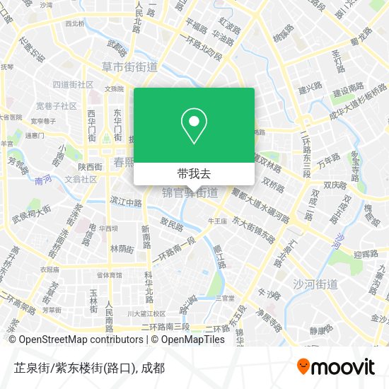 芷泉街/紫东楼街(路口)地图