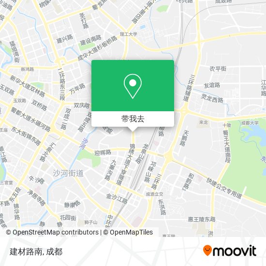 建材路南地图