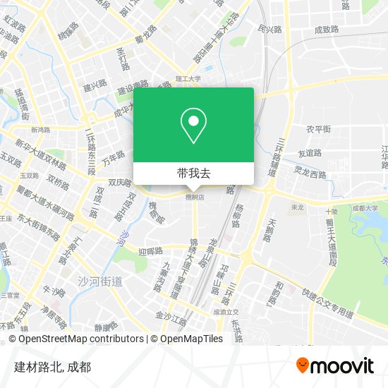 建材路北地图