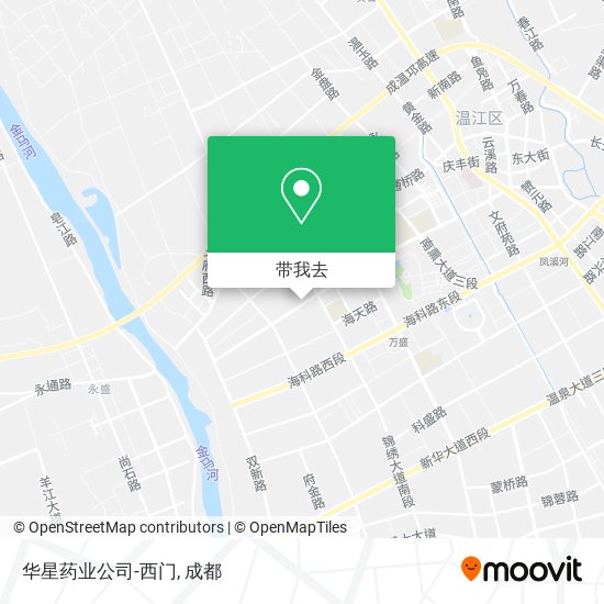 华星药业公司-西门地图
