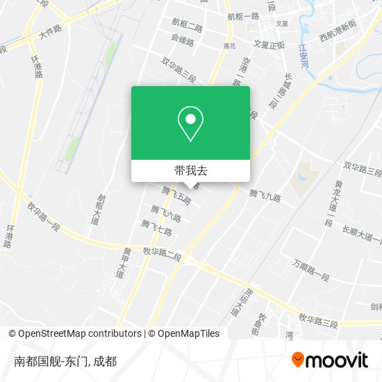 南都国舰-东门地图