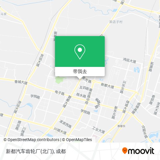 新都汽车齿轮厂(北门)地图