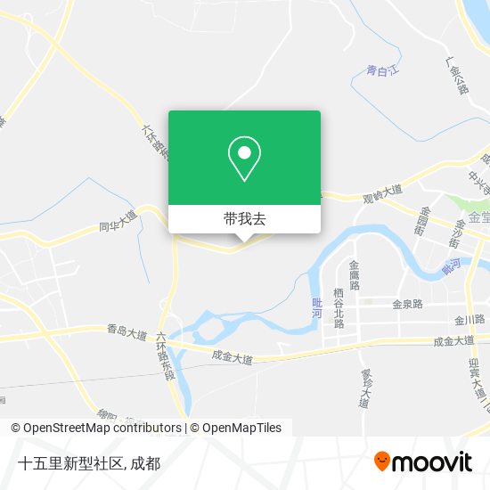 十五里新型社区地图