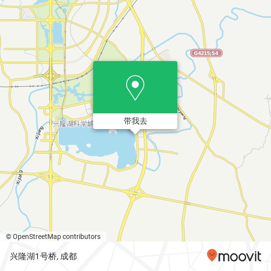 兴隆湖1号桥地图