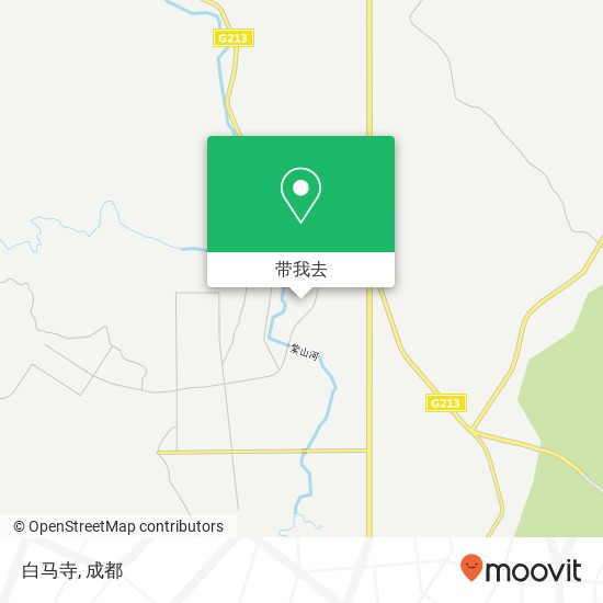 白马寺地图