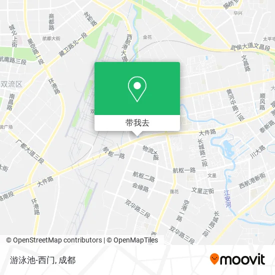 游泳池-西门地图