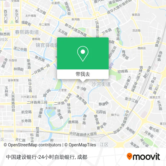 中国建设银行-24小时自助银行地图