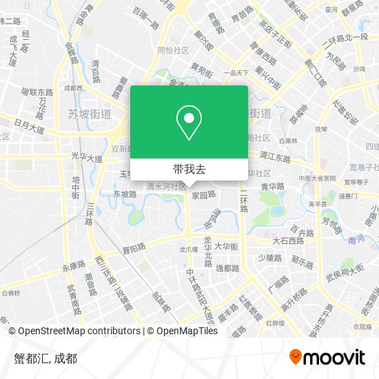 蟹都汇地图