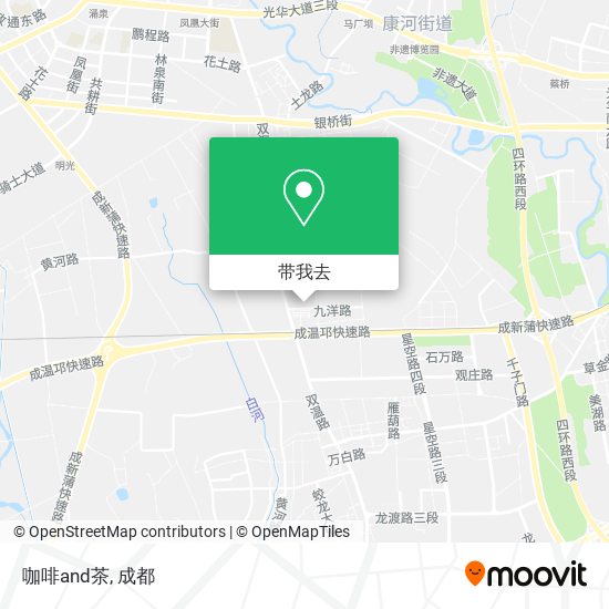 咖啡and茶地图