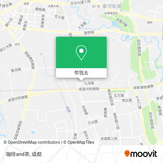 咖啡and茶地图