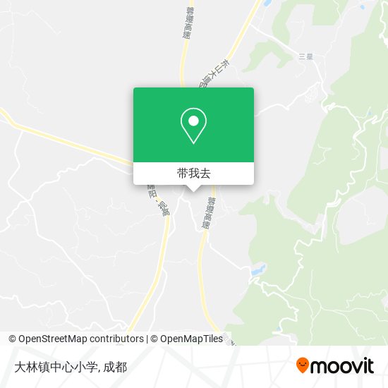 大林镇中心小学地图