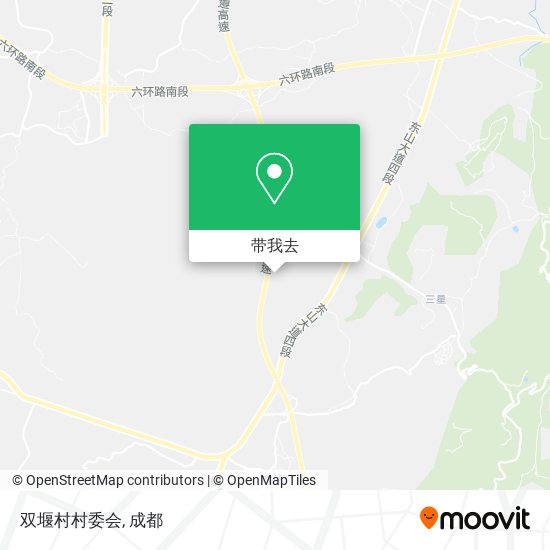 双堰村村委会地图