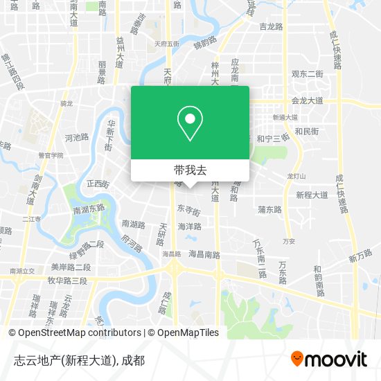 志云地产(新程大道)地图