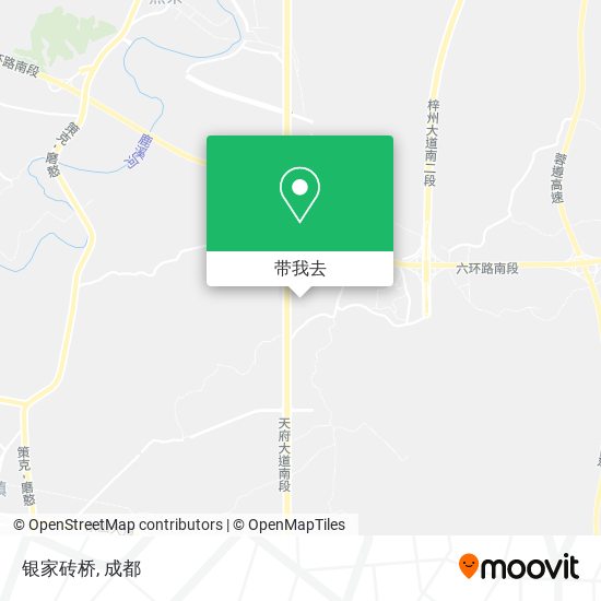 银家砖桥地图