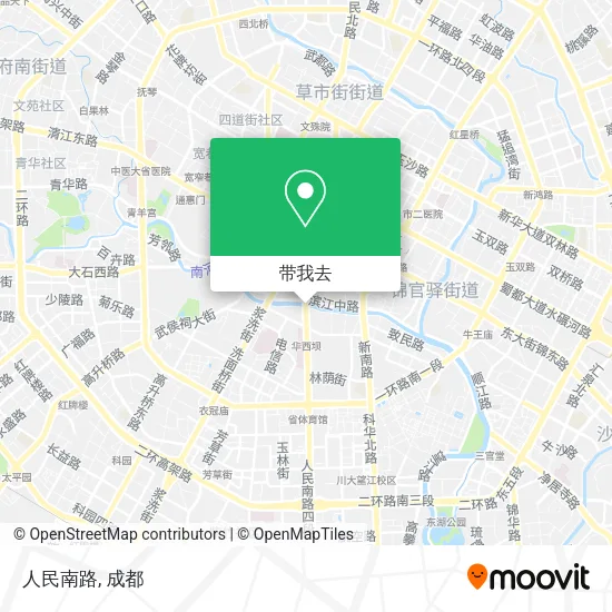 人民南路地图