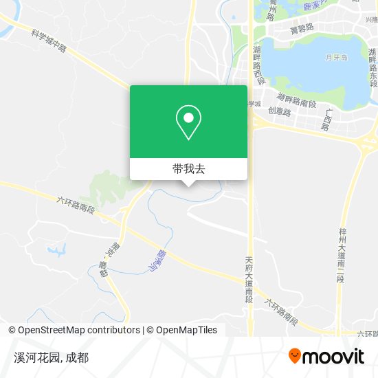 溪河花园地图