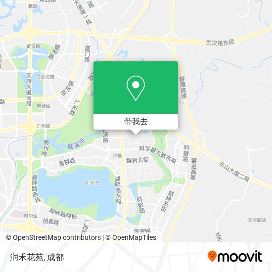 润禾花苑地图