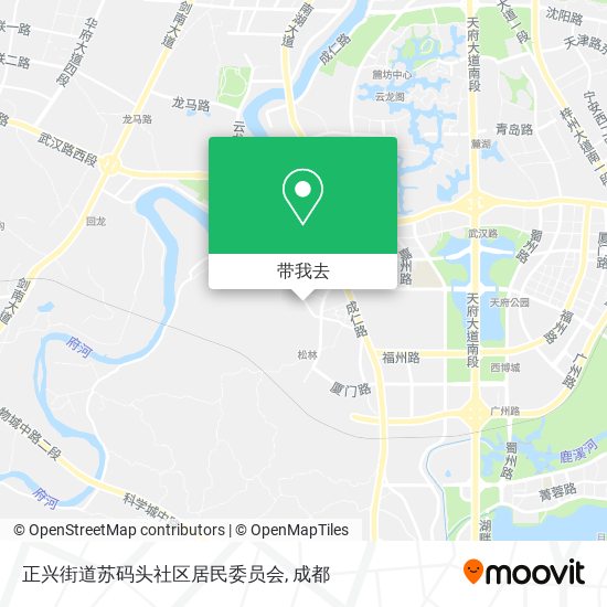 正兴街道苏码头社区居民委员会地图