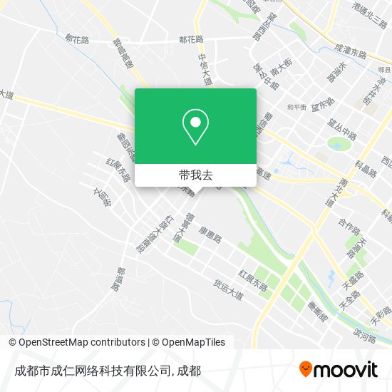 成都市成仁网络科技有限公司地图