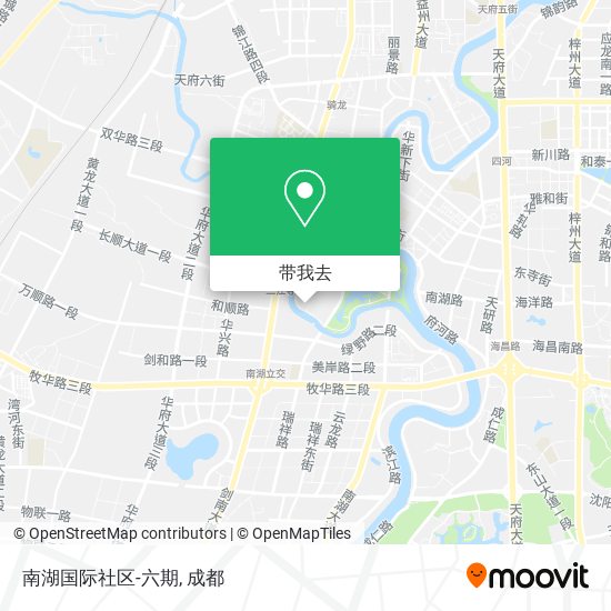 南湖国际社区-六期地图