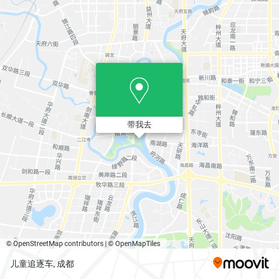 儿童追逐车地图
