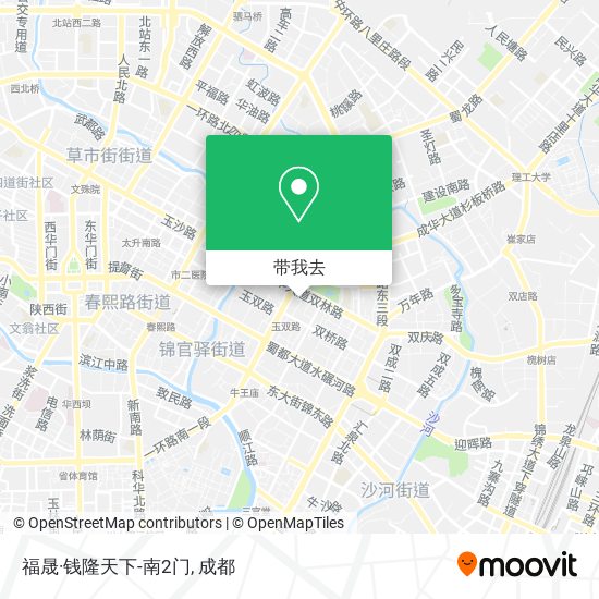 福晟·钱隆天下-南2门地图
