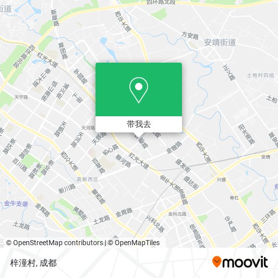 梓潼村地图