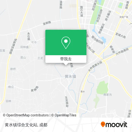 黄水镇综合文化站地图