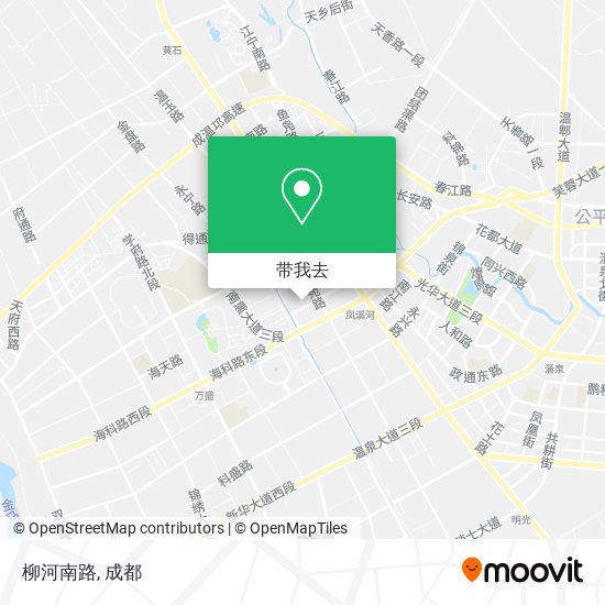 柳河南路地图