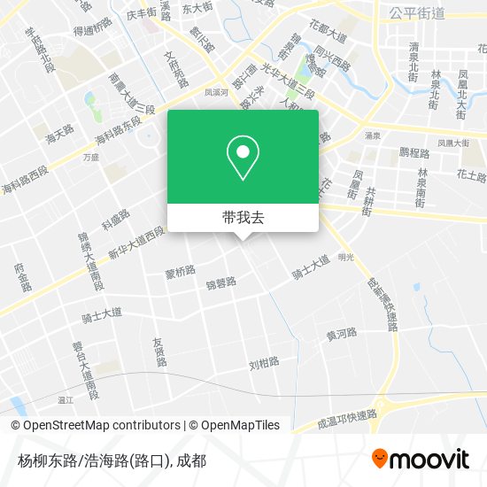 杨柳东路/浩海路(路口)地图