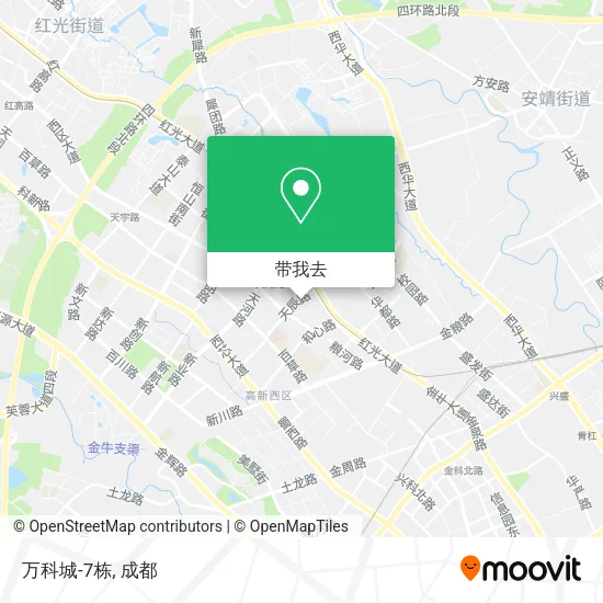 万科城-7栋地图