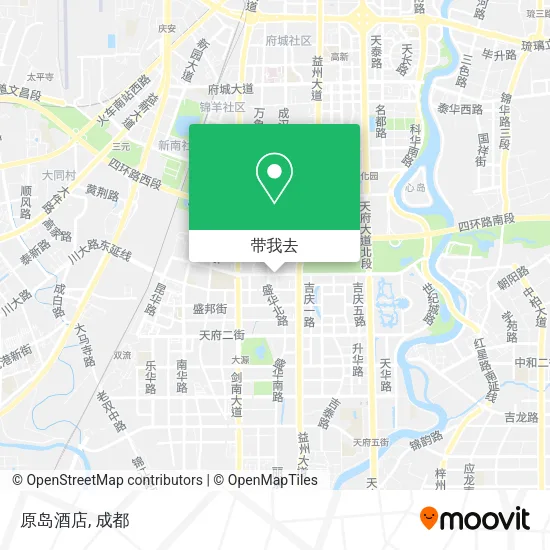 原岛酒店地图