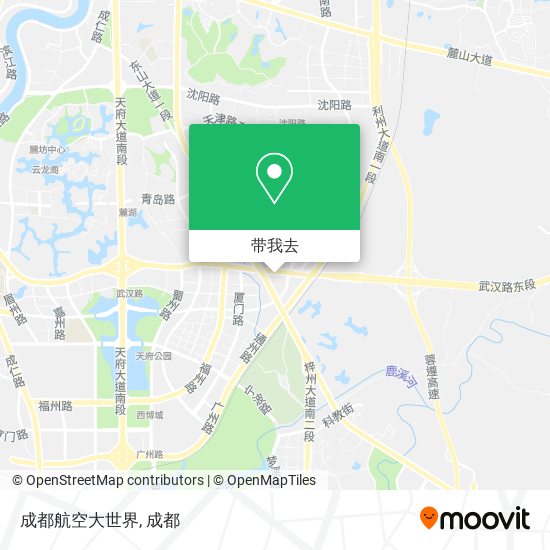 成都航空大世界地图